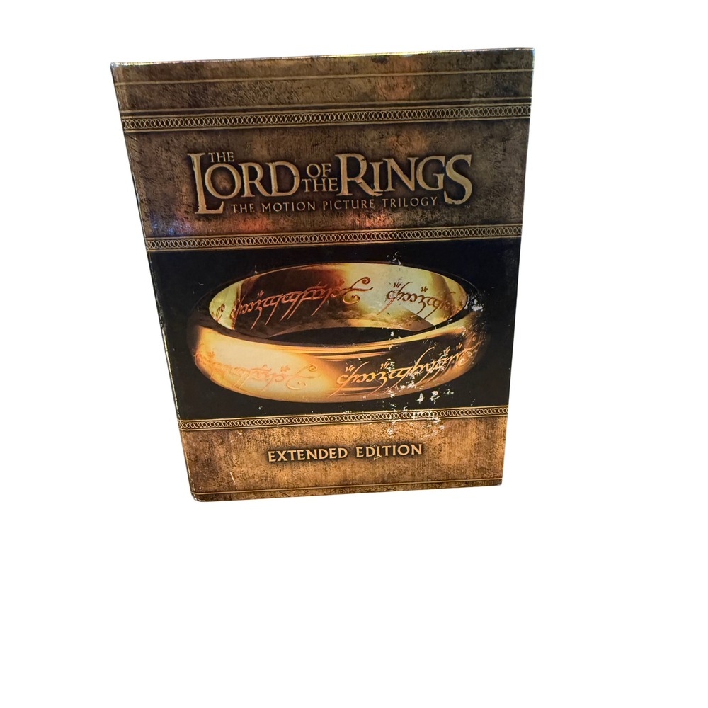 Lord of the Rings Motion Picture Trilogy Extended Edition Blu-ray Box Set